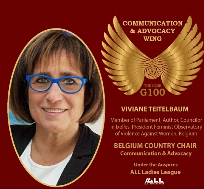 G100 Belgian Country chair advocacy and communication